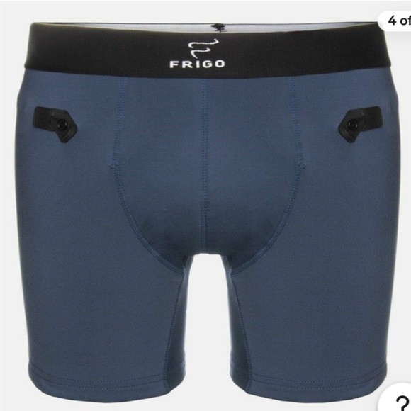 Frigo Men’s Briefs 3 Pair coolmax stretch collection trunks size Medium Blue NWT - Picture 3 of 8